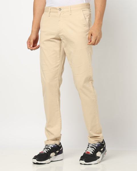ENLOR Cream Tapered Trouser - Trousers - 240340091