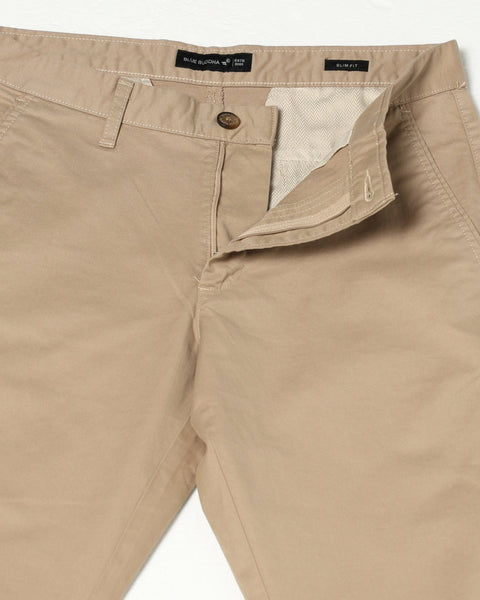 ENLOR Khakhi Tapered Trouser - Trousers - 240340079