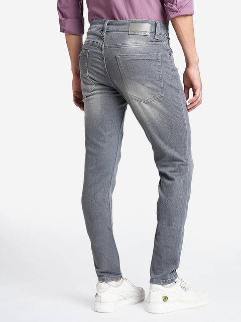 Grey Ankle Fit Jeans - Jeans - 230610461