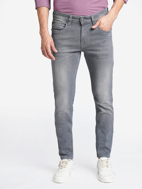 Grey Ankle Fit Jeans - Jeans - 230610461