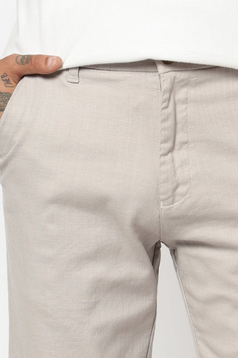 GREY MENS SLIM TRAVELLER FIT TROUSER - Trousers - 250740715