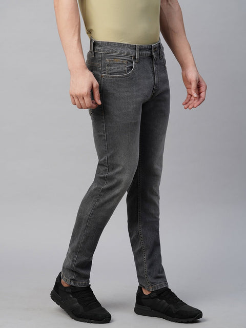Grey Slim Fit Jeans - Jeans - 230110082
