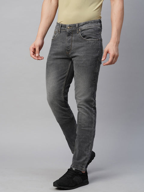 Grey Slim Fit Jeans - Jeans - 230110082