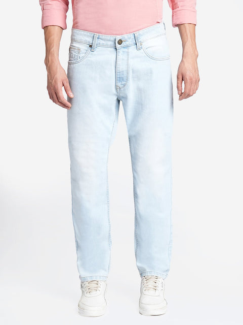 Light Blue Ankle Fit Jeans - Jeans - 230810657