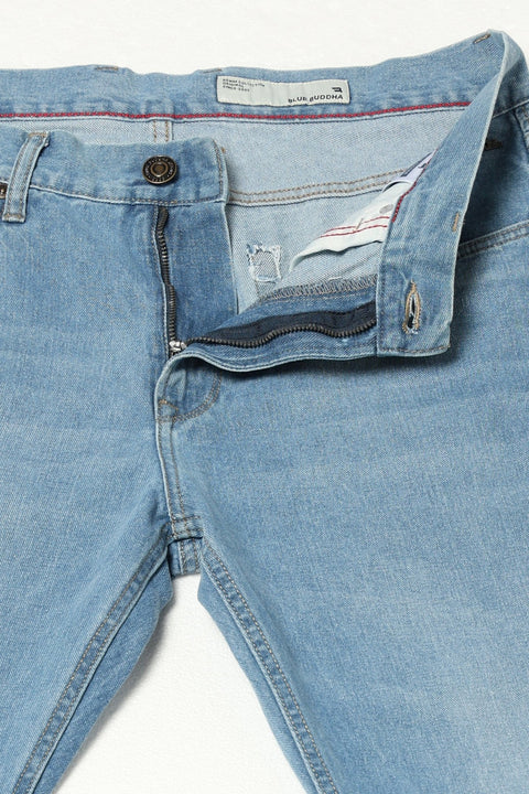 LIGHT BLUE RELAXED FIT MENS JEANS - Jeans - 250610343