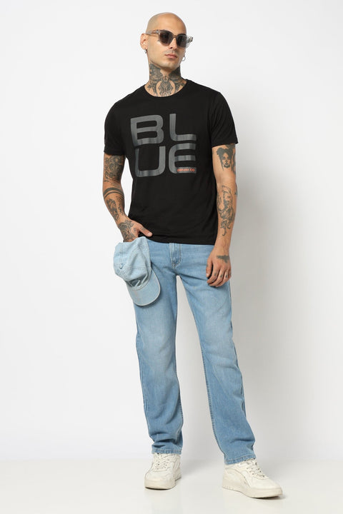 LIGHT BLUE RELAXED FIT MENS JEANS - Jeans - 250610343