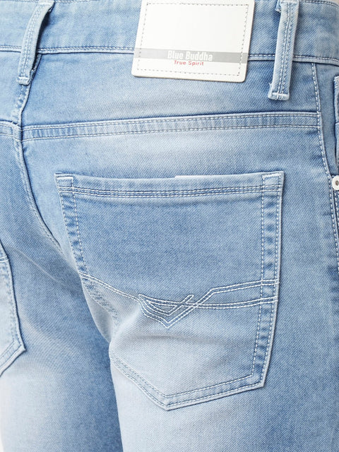 Light Blue Slim Fit Jeans - Jeans - 230710562