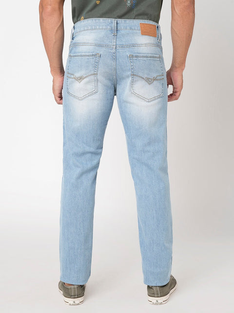 Light Blue Slim Fit Jeans - Jeans - 230710512