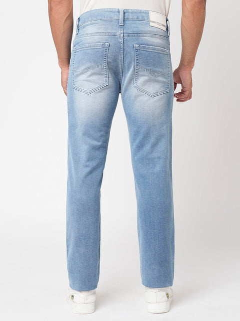 Light Blue Slim Fit Jeans - Jeans - 230710562