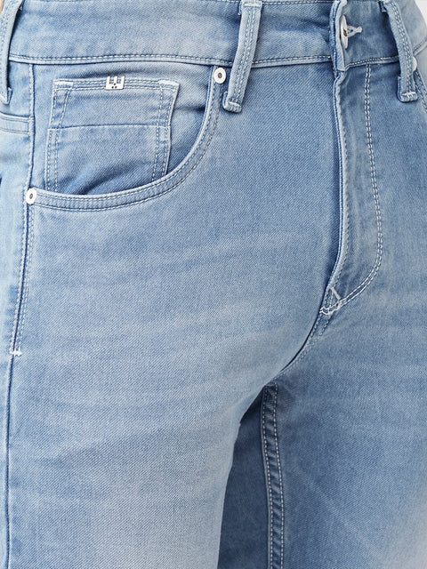 Light Blue Slim Fit Jeans - Jeans - 230710562