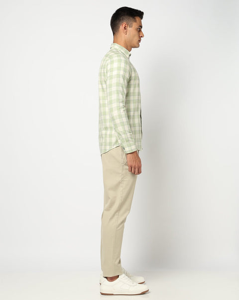 Light Mint Tailored Fit Shirt - Shirts - 250531188