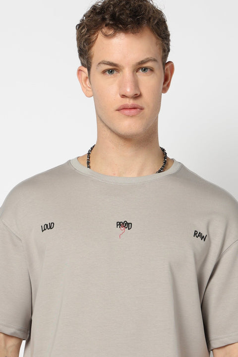 Loud Proud Raw Tee - T shirts - 2505301226