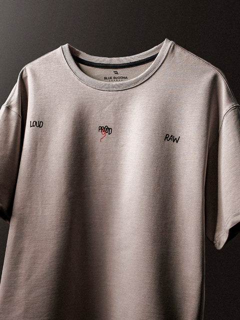 Loud Proud Raw Tee - T shirts - 2505301226