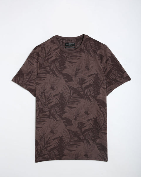 LUSCO Leaf - Print t-shirt - T-Shirt - 2411300982