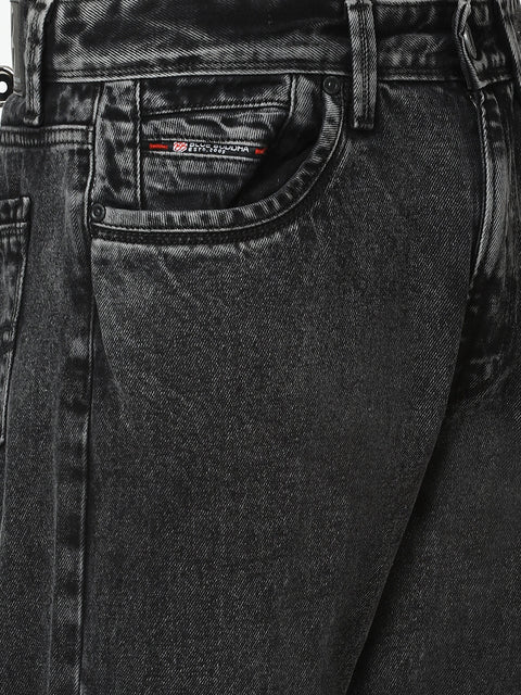 Mid Black Relaxed Fit Jeans - Jeans - 240210124
