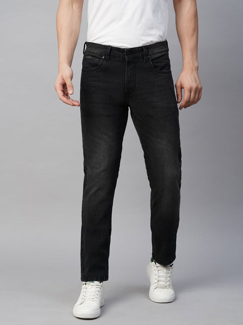 Mid Black Slim Fit Jeans - Jeans - 221211152