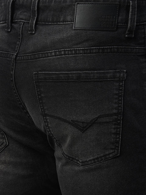 Mid Black Slim Fit Jeans - Jeans - 221211152