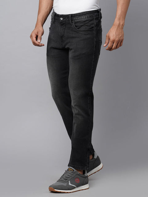 Mid Black Slim Fit Jeans - Jeans - 230110012