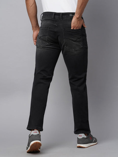 Mid Black Slim Fit Jeans - Jeans - 230110012