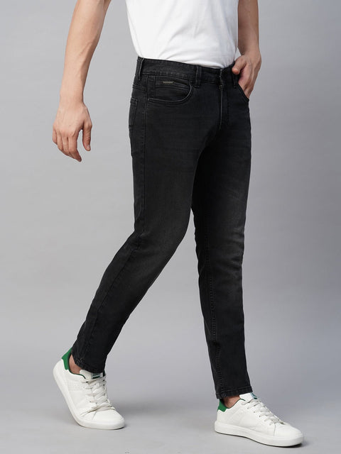 Mid Black Slim Fit Jeans - Jeans - 221211152