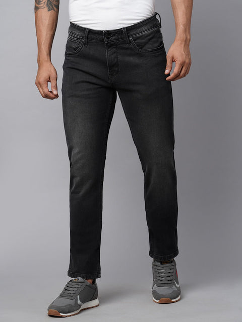 Mid Black Slim Fit Jeans - Jeans - 230110012