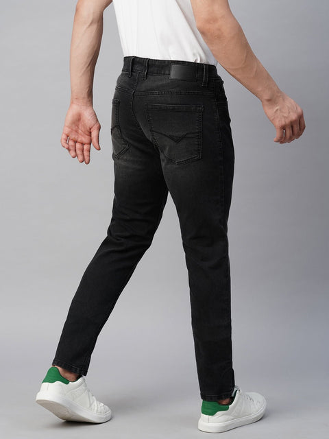 Mid Black Slim Fit Jeans - Jeans - 221211152