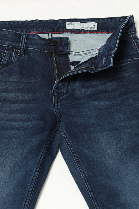 MID BLUE STRAIGHT FIT MENS JEANS - Jeans - 250710444