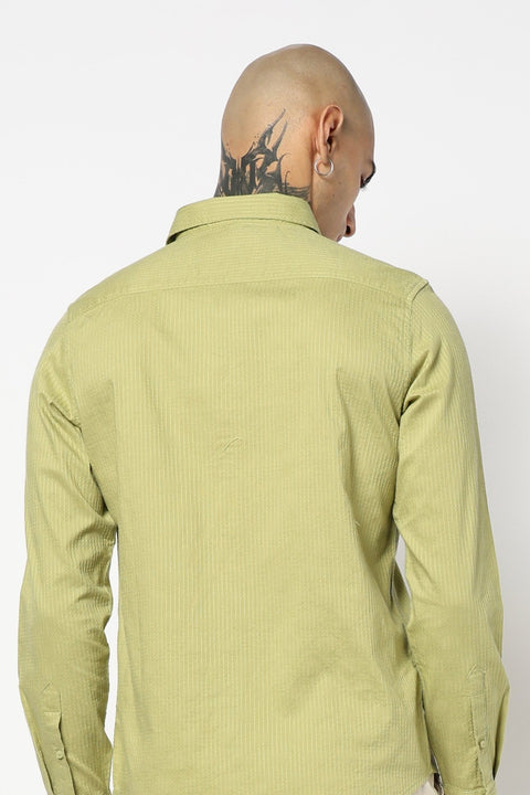Mint Textured Full Sleeve Shirt - Shirt - 250731622
