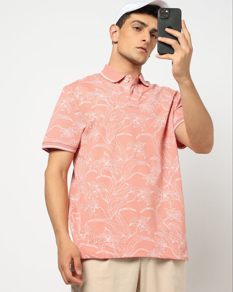 MIREN Printed POLO T-Shirt - T-Shirt - 2411300922