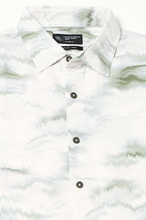 OFF WHITE PRINTED HALF SLEEVE SHIRT-Shirts - 250531223