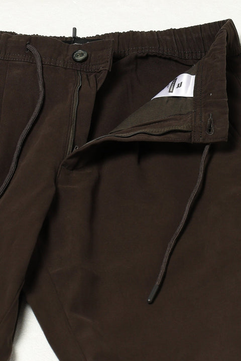 OLIVE PLAIN PLEATED MENS TROUSER - Trousers - 250740541
