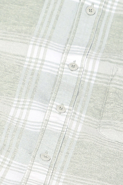 Pista Cotton Checks Shirt - Shirt - 241129634