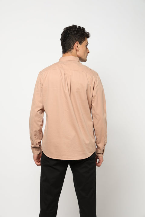 RENNO Light Peach Utility Shirt - Shirt - 241230004