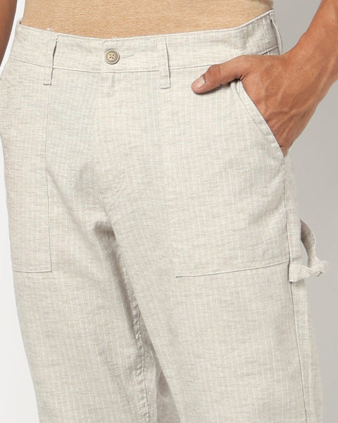 Rosy Brown Relaxed Fit Trouser - Trouser - 250640305
