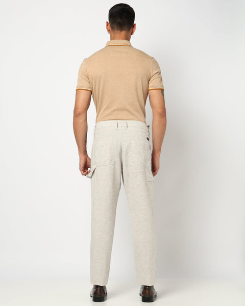 Rosy Brown Relaxed Fit Trouser - Trouser - 250640305