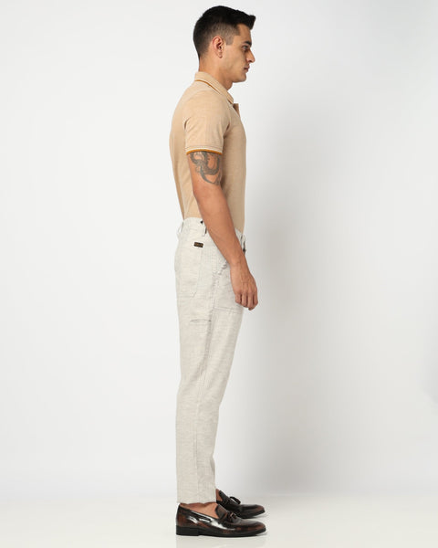 Rosy Brown Relaxed Fit Trouser - Trouser - 250640305