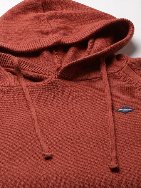 Rust Solid Sweatshirt - Sweatshirt - 230760114