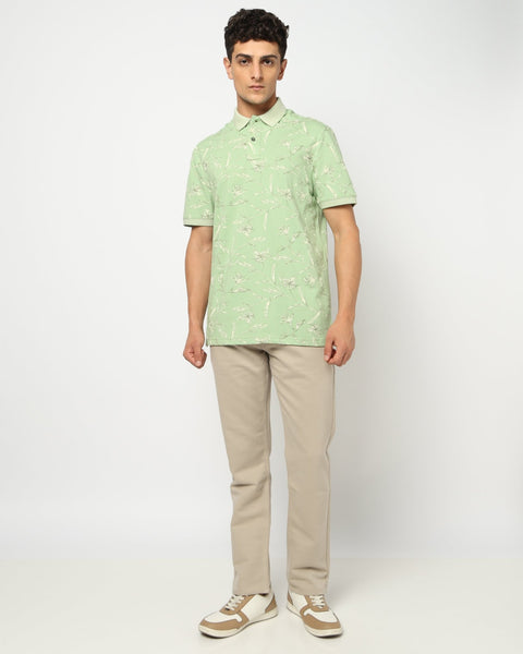SOREN Printed POLO T-Shirt - T-Shirt - 2503301158