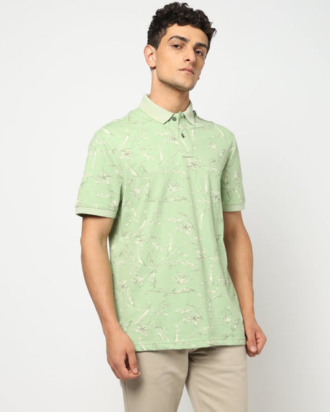 SOREN Printed POLO T-Shirt - T-Shirt - 2503301158