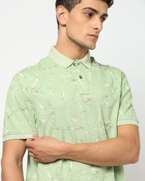 SOREN Printed POLO T-Shirt - T-Shirt - 2503301158