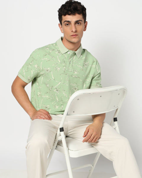 SOREN Printed POLO T-Shirt - T-Shirt - 2503301158