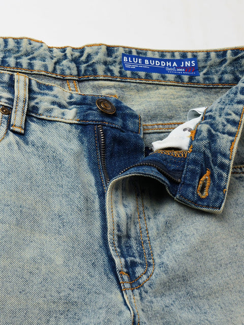 Tinted Blue Relax Fit Jeans - Jeans - 231110832