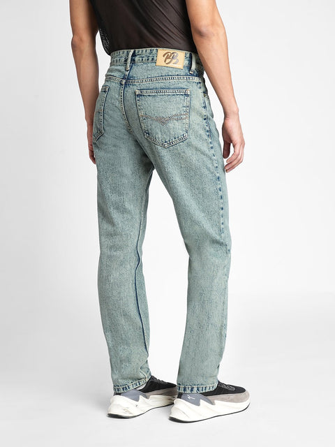 Tinted Blue Relax Fit Jeans - Jeans - 231110832