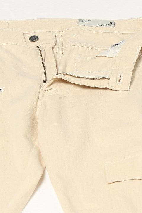 WHITE RELAXED CARGO - Cargo - 250610368
