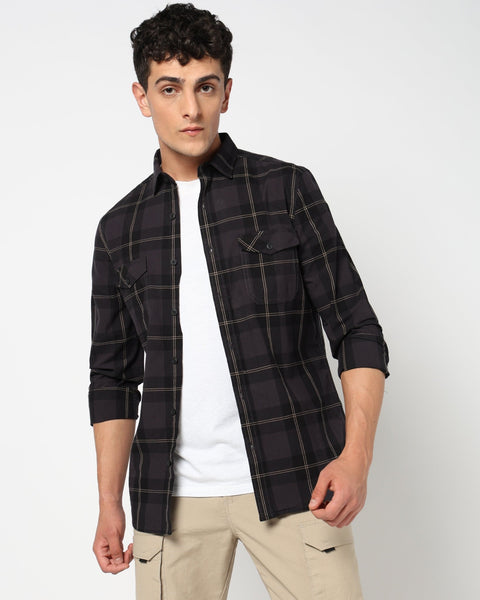 ZAVIR Check Shirt - Shirt - 241230072