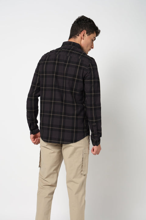 ZAVIR Check Shirt - Shirt - 241230072