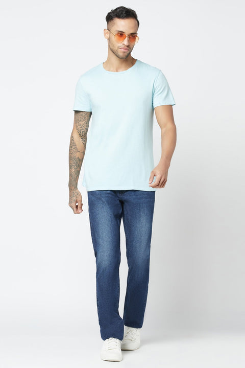 Blue Slim Fit Jeans - Jeans - 221211164
