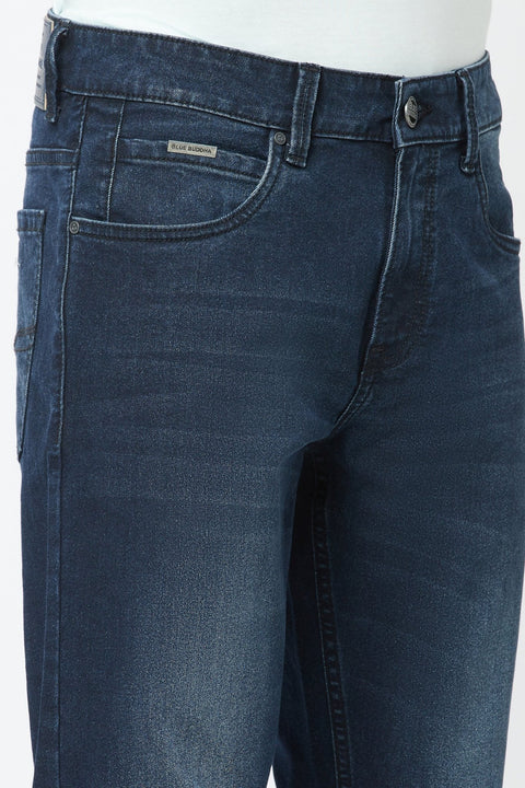 Dark Blue Skinny Fit Jeans - Jeans - 221211182