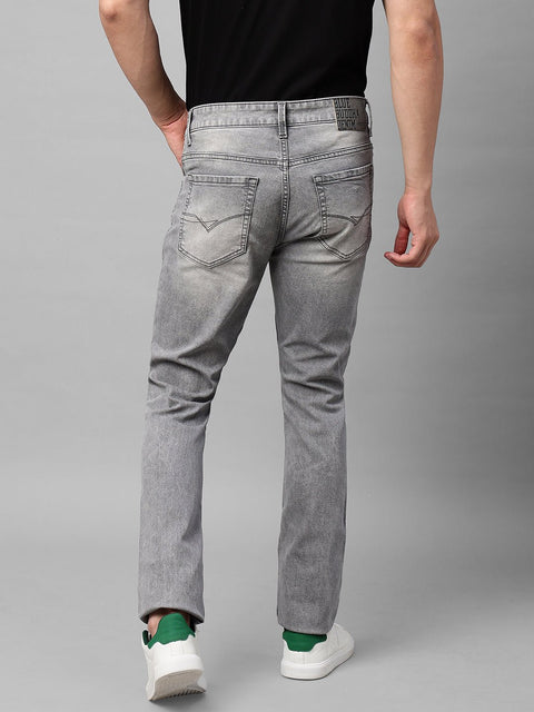 Grey Slim Fit Jeans - Jeans - 230210173