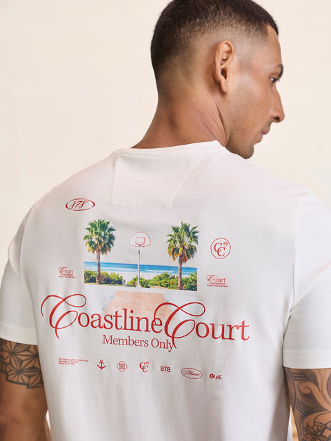 Smart Fit Single Jersey Graphic T-Shirt